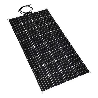 좋은 가격 12V 융통성 모노 태양 전지 패널 오프 그리드 RV 100 와트 반 유연 태양 전지 패널 온라인으로