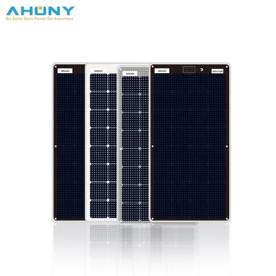좋은 가격 130W 유연 IBC 걸을 수 있는 태양 전지 패널 반강직 태양 전지 패널 220v PV 모듈 RV 바다 지붕 배터리 온라인으로