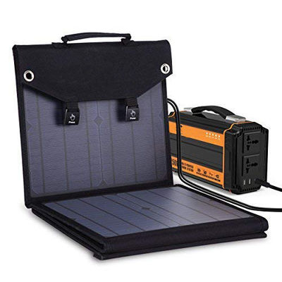 좋은 가격 폴더블 포터블 태양 전지 패널 100W All In One 태양 전지 패널 키트 모듈 RV 캠핑 스마트폰 RV 캠프 휴대 전화 노트북 온라인으로