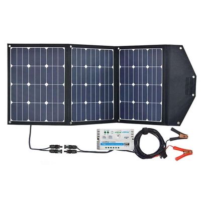 좋은 가격 폴더블 12V 소형 PV 태양 전지 패널 120w 캠퍼를 위한 스마트폰 디지털 카메라 태블릿 온라인으로