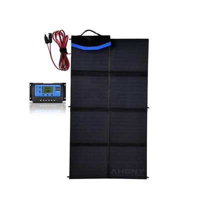 좋은 가격 160W 12V 휴대용 태양 전지 패널 폴더블 모노 태양 전지 충전기 태양 전지 Rv 온라인으로