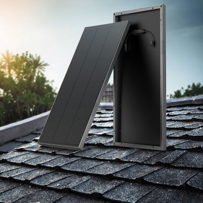 좋은 가격 모크리스탈린 100 와트 태양 전지 패널 콤플레트 블랙 캠퍼 보트 리모르치 캠퍼 해양 온라인으로