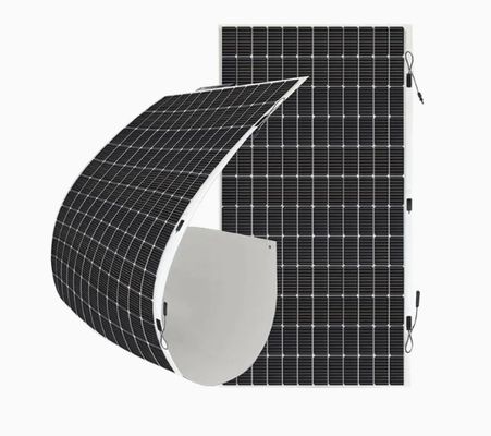 좋은 가격 롱이 HPBC 150W 유연 태양 전지 패널 단결 25.8% 효율 온라인으로