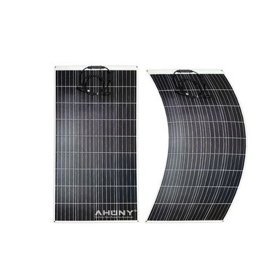 바이페셜 커스텀 유연 150w 모노 태양 패널 ETFE 해상 요트 RV 태양 시스템 왓트 모터 유연 태양 패널