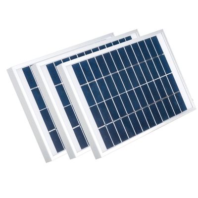 좋은 가격 작은 유리 태양 전지 패널 5w 12v 폴리 크리스탈린 태양 전지 온라인으로