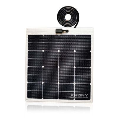 좋은 가격 반 슬리퍼 반 딱딱한 태양 전지 패널 거친 ETFE 60w 단 결정 태양 전지 패널 온라인으로