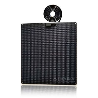태양 전지 산책 80W 반 유연 태양 전지 전지 차단 블랙 접촉 태양 전지