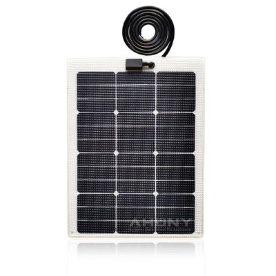 좋은 가격 12v 반직성 태양 전지 패널 걸을 수 있는 40w 반유연성 단결성 태양 전지 패널 온라인으로