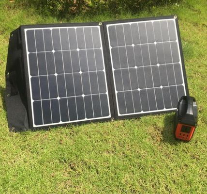 좋은 가격 60W 80W 120W 휴대용 소형 태양 전지 패널 비상용 지상 장착 온라인으로
