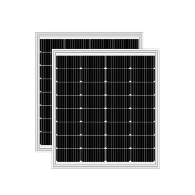 좋은 가격 고효율 100W PV 태양광 모듈 배 카라반 RV에 대한 전력 온라인으로