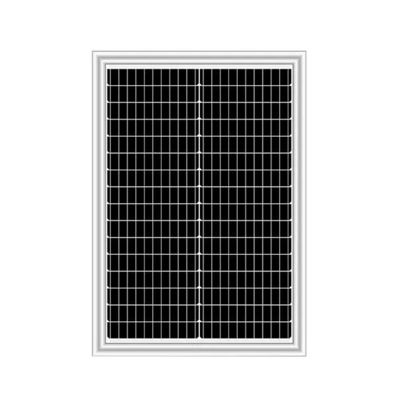 500V 최대 시스템 전압으로 50W 딱딱한 단결성 태양 전지 패널 수영장 LED 스마트 태양 플래시