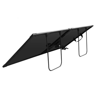 좋은 가격 콤팩트 100W 18v 접이성 완전 블랙 내구성 라이트라이트 ETFE 태양 전지 패널 다중 출력으로 PV 충전 발전소 온라인으로