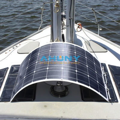 좋은 가격 100w 플렉시블 태양광 패널 키트 Sunpower 모노 셀 및 TUV 표준 케이블 포함 A급 모노 셀 플렉시블 태양광 패널 온라인으로