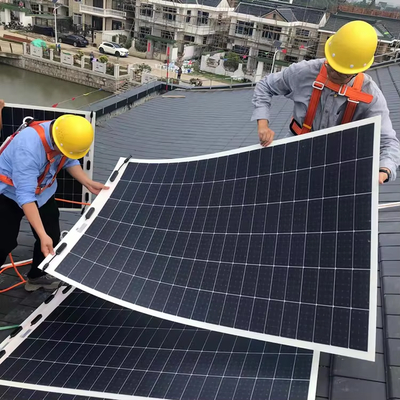 좋은 가격 50W 유연 태양 전지 패널 ETFE IP65 RV 야외 캠핑용 방수 온라인으로